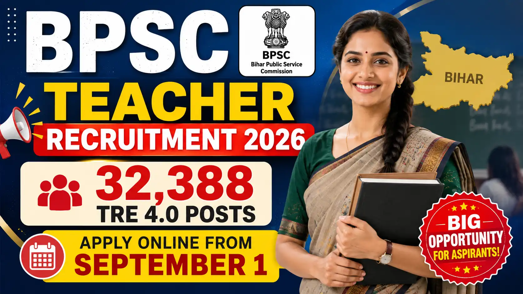 BPSC Teacher Recruitment 2026