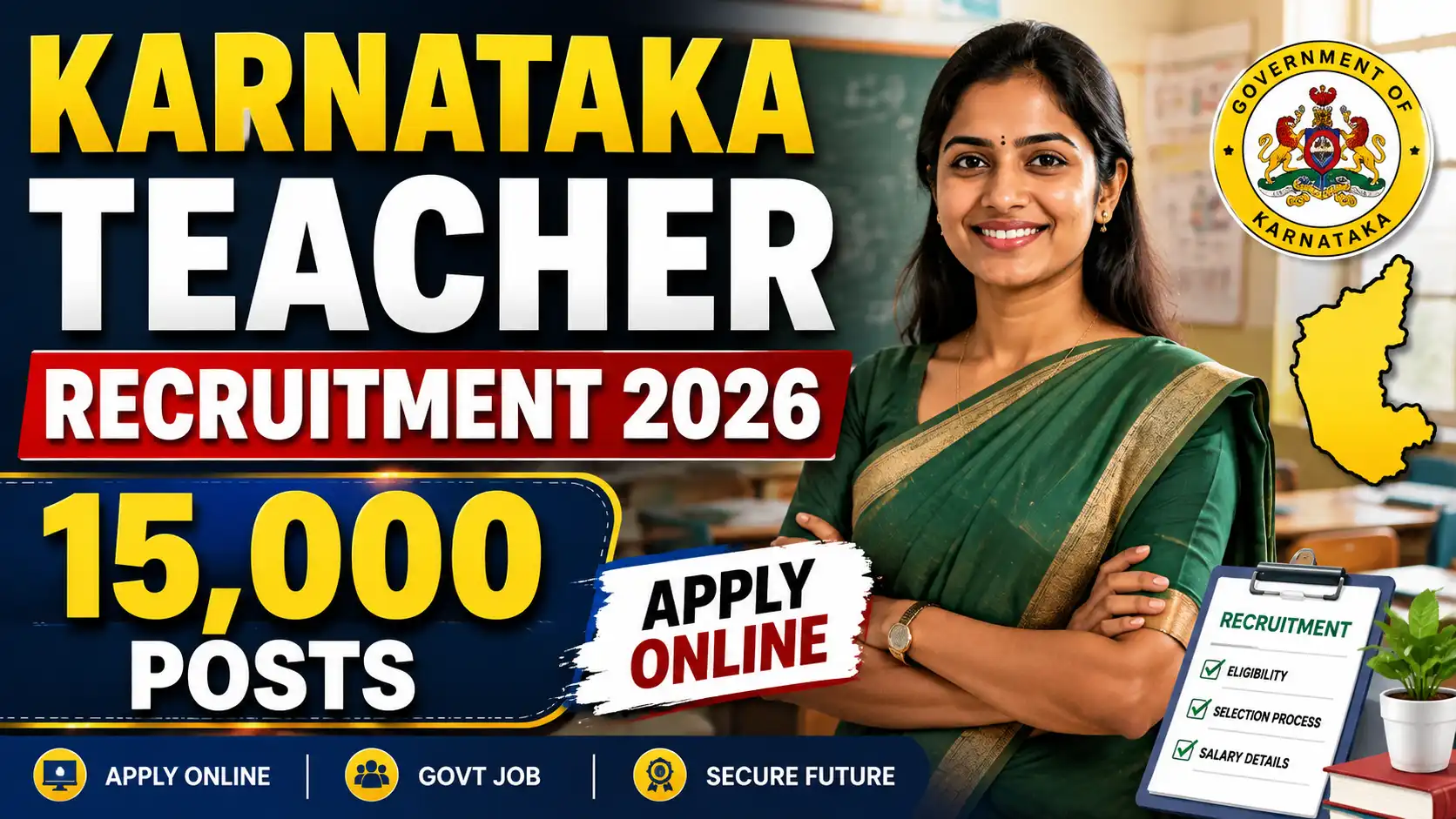 Karnataka Teacher Recruitment 2026