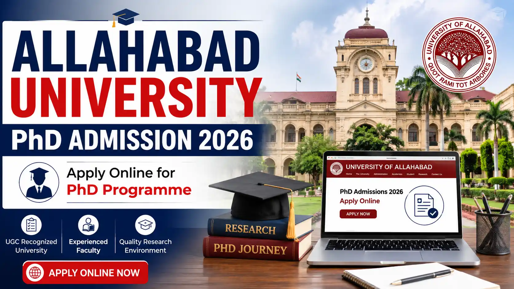 Allahabad University PhD Admission 2026 Apply Online for PhD Programme