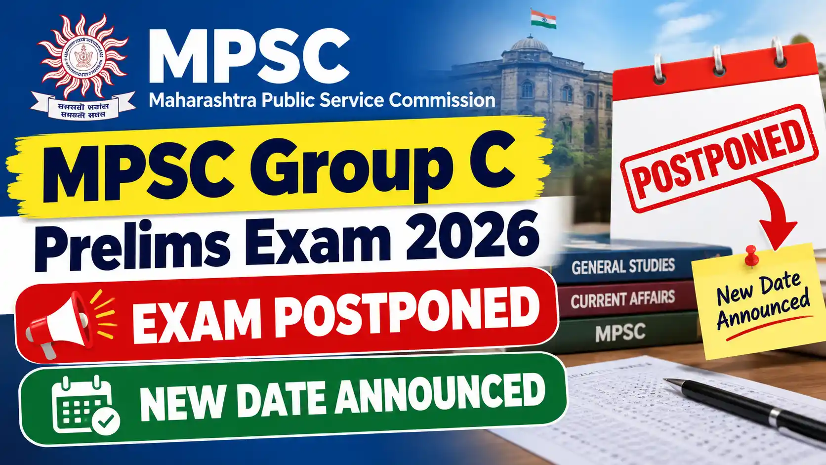 MPSC Group C Prelims Exam