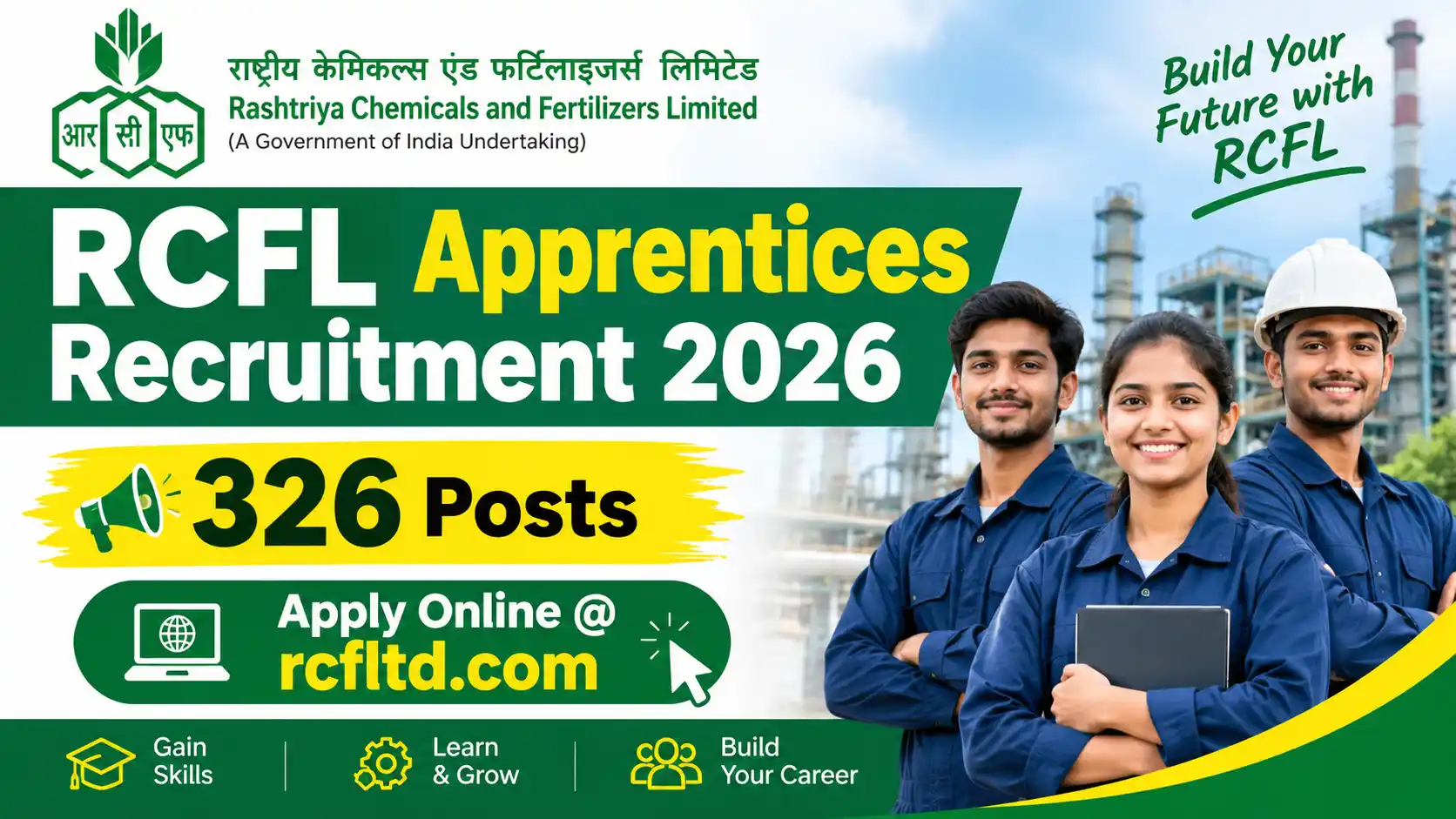RCFL Apprentices Recruitment