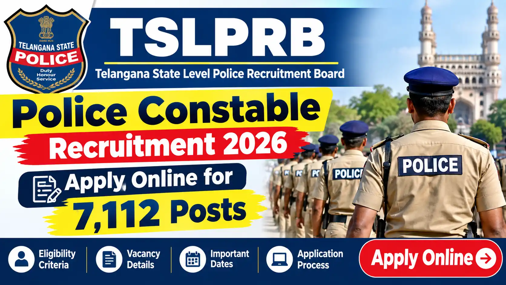 TSLPRB Police Constable Recruitment