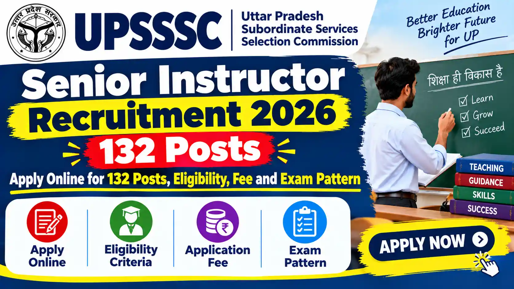 UPSSSC Senior Instructor Recruitment 2026